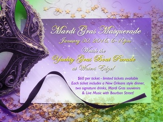 Waters Edge Venue presents Mardi Gras Masquerade