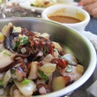 Hugo's. grilled octopus