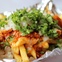 Kobecue_kimchi cheese fries