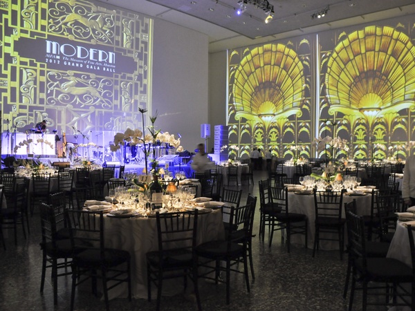 002, MFAH grand gala, October 2012, venue, table settings