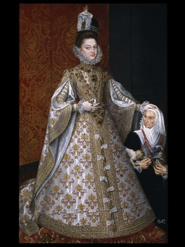 MFAH Prado audio-photo essay, December 2012, Sánchez Coello, The Infanta Isabel Clara Eugenia