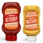 Whataburger ketchup and mustard