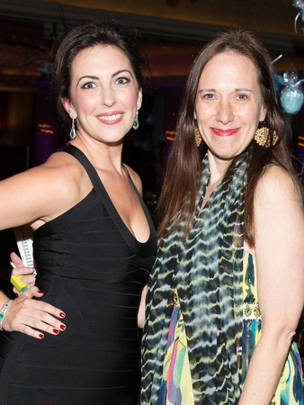 Art League Houston gala, October 2012, Sarah Bray, Catherine Anspon
