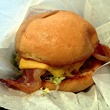 Locals Only burger at Off Site Kitchen