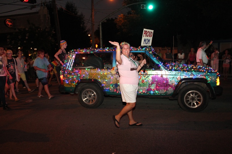 Gay Pride Parade, Proud Mom, June 2012