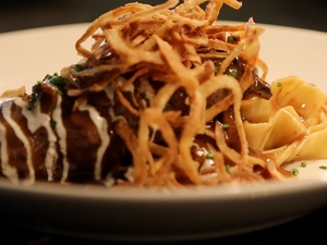 Bottom's Up, Del Frisco's Grille, March 2013, food