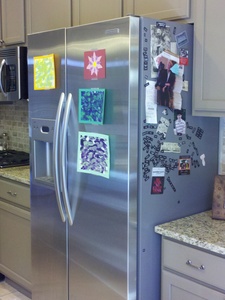 Austin Photo Set: News_Christina Pesoli_trash treasure home part 2_June 2011_fridge