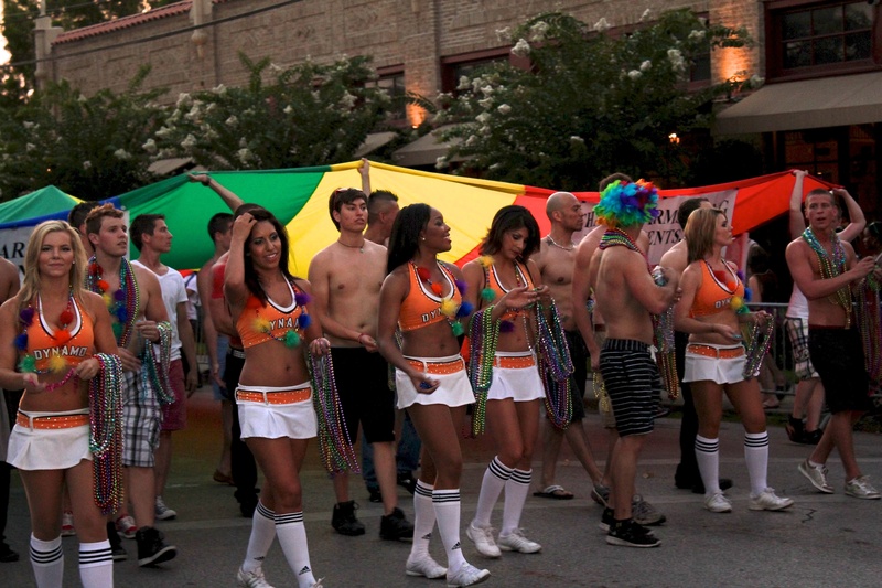 Gay Pride Parade, Dynamo Dancers, June 2012