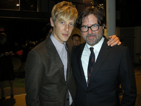 Billy Reid, Gabriel Mann, fashion week, September 2012