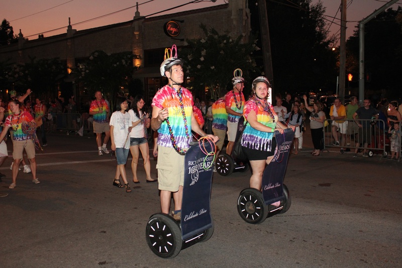 Gay Pride Parade, Rice University, June 2012