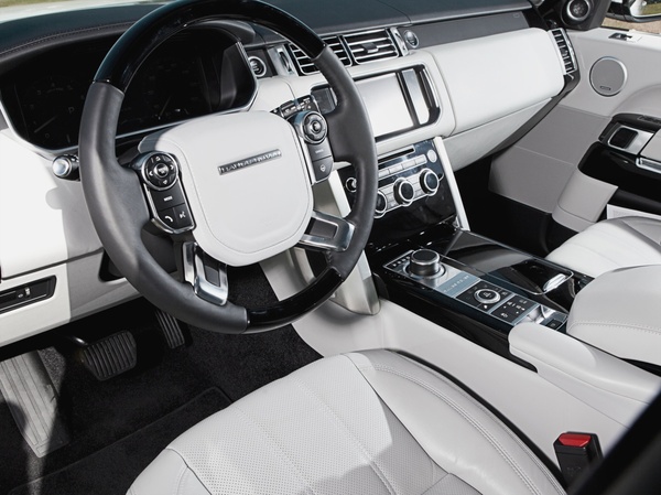 COTY runner up Range Rover Interior