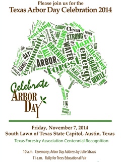 Texas A&M Forest Service Arbor Day Celebration 2014