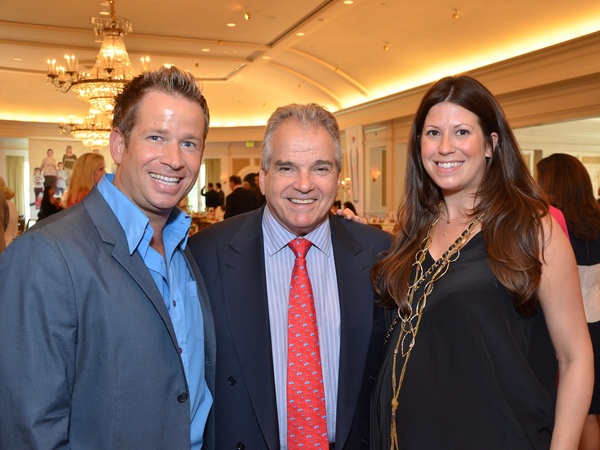 News_'80s Supermodels luncheon_April 2012_Jeff Shell_Joey Hunter_Ally Shell