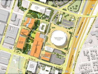 Plans for the Dell Medical School at UT, which the teaching hospital will be a part of.