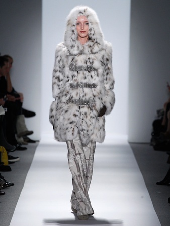 Fashion Week fall 2013, Dennis Basso, February 2013, fur everything