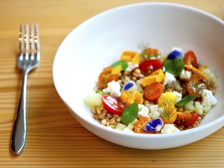 Emmer and Rye 2015 Austin restaurant grain salad