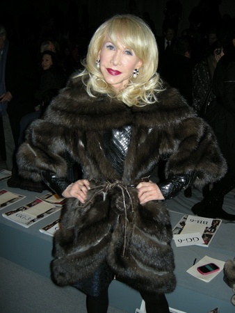 Diane Lokey Farb, Dennis Basso, Fashion Week fall 2013