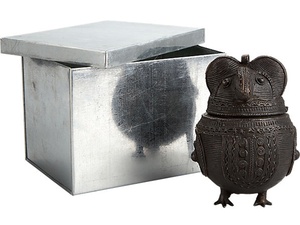 Orissa brass owl at CB2
