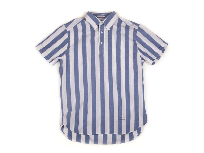 where to shop right now Houston June 2013 Gant striped pullover in blue and white