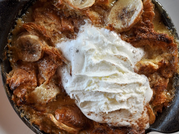 News_The Barbed Rose_Banana Foster_bread pudding