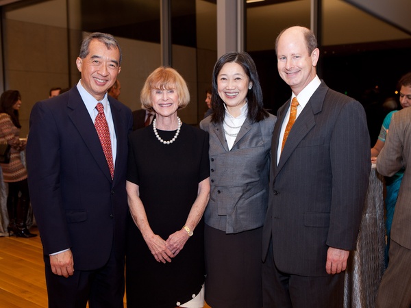 News_Asia Society preview party_January 2012_Albert Chao_Nancy C. Allen_Anne Chao_Eddie Allen