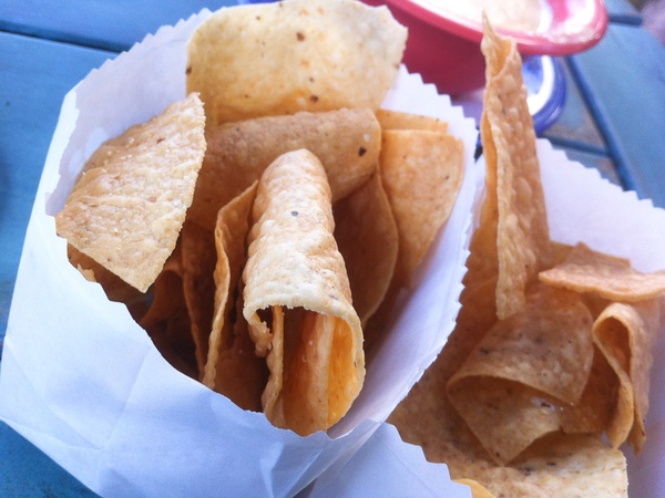 Marene, Taco Milagro, tortilla chips