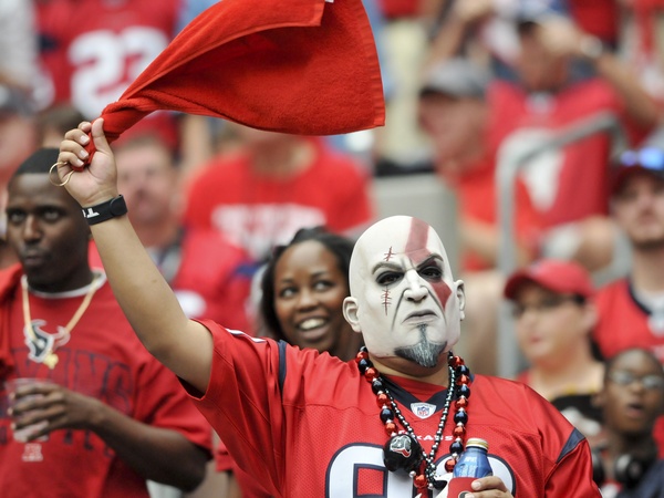 Texans fans Ravens