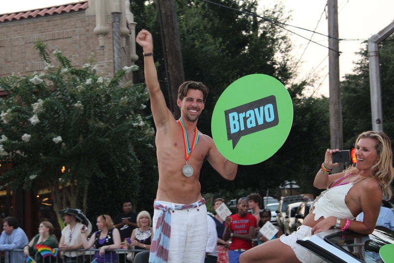 Gay Pride Parade, Grand Marshall,  Madison Hildebrand, June 2012