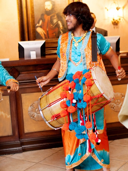 Wonderful Weddings, Debra and David, February 2013, drummer
