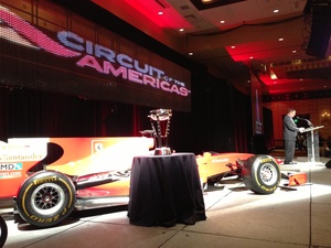 Austin Photo: News_Kevin_Starting grid Ron Howard_Nov 2012_stage
