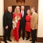 Alley Theater Holiday Party, December 2012, Gregory Boyd, Jana Arnoldy (holding Grace Kelly), Scotty Arnoldy, Jane Gladden, Dean Gladden