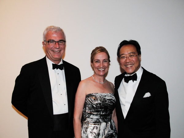 Yo-Yo Ma at The Menil, September 2012, Russell Hawkins, Diana Hawkins, Yo-Yo Ma
