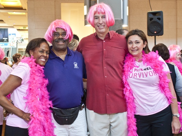 News_Pink Well_Flash Mob_Kathleen Leonard_Tommy Leonard_John Eidman_Nadine Eidman