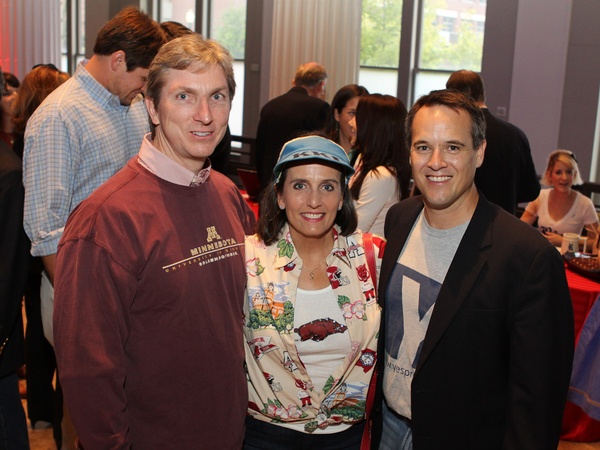 YES Prep event, October 2012, Rich Kruger, Constance White, Jason Bernal