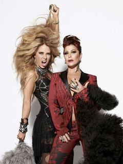 Gloria Trevi and Alejandra Guzman
