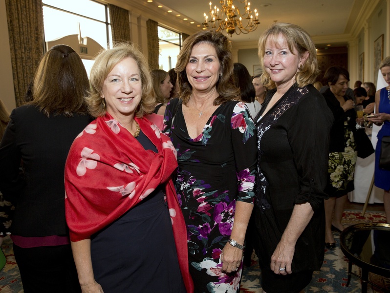 Houston, Spaulding for Children luncheon, May 2017, Nancy Pustka, Cathy Brock, Evelyn Fasnacht