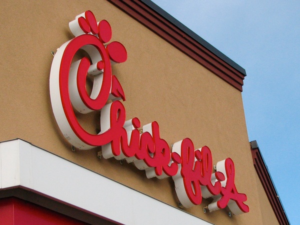 Chick-fil-A, sign