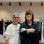Isabel Marant for H&M with Margareta van den Bosch, creative advisor at H&M