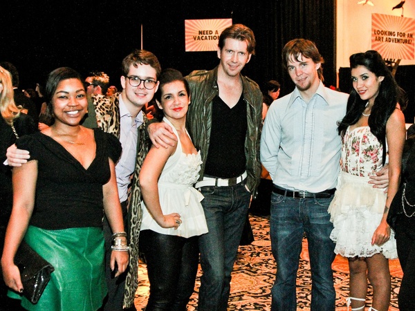 Orange Show Gala, November 2012, Gabrielle Sauls, Seth Vaughan, Michelle Avina, Steve Hempell, Troy Schultz, Anberry Jam