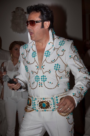 Texans White Out, "Elvis"  Sept. 2012