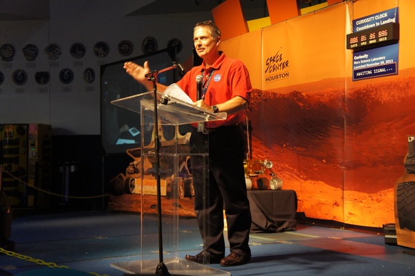 Mars Curiosity Landing