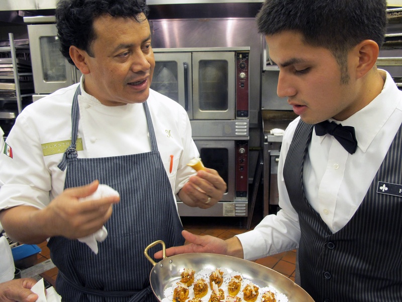 James Beard dinner, Brennan's, September 2012, Hugo Ortega