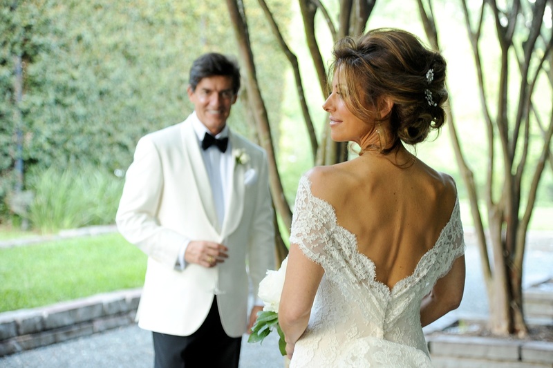 NewsSachse-Florescu wedding_May 2012_bride and groom_garden