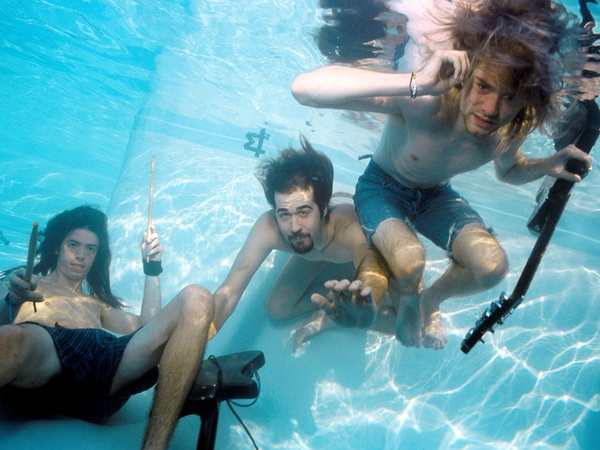 Austin Photo Set: News_Monique Lavie_Nirvana_August 2011_band underwater