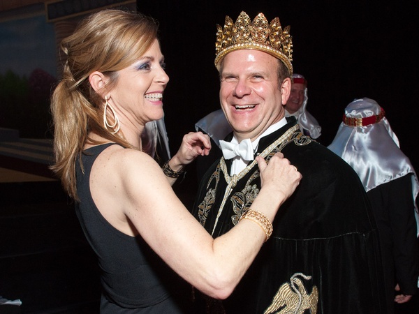 News_Momus Coronation Feb. 2011_Paige Fertitta_Tilman Fertitta