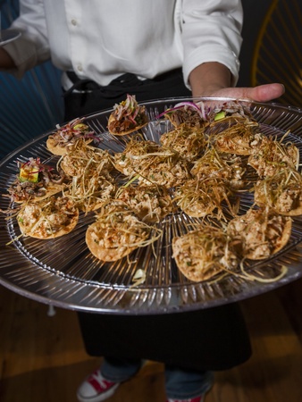 tostadas, la fisheria, Aug. 2012