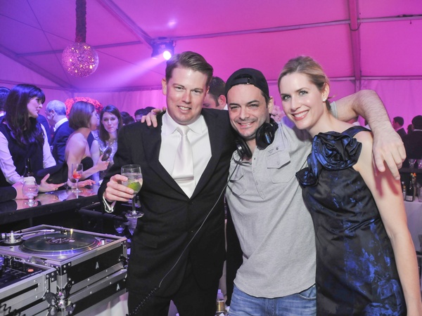 0011, Houston Symphony Ball after-party, March 2013, Brandon Cochran, DJ Zone (of New York), Audrey Cochran