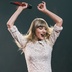 Taylor Swift arms up