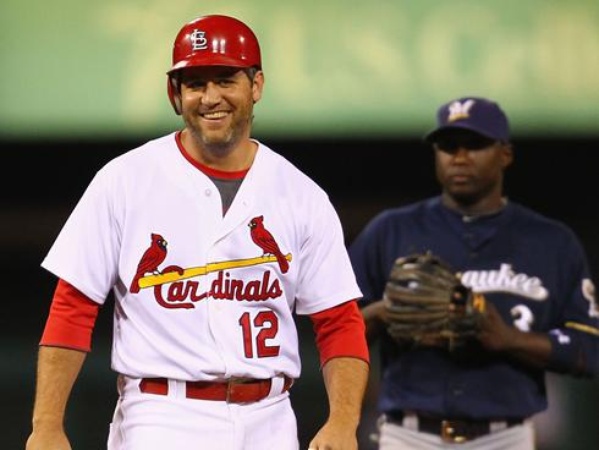 Lance Berkman standing