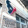 Houston Texans Grille, sign